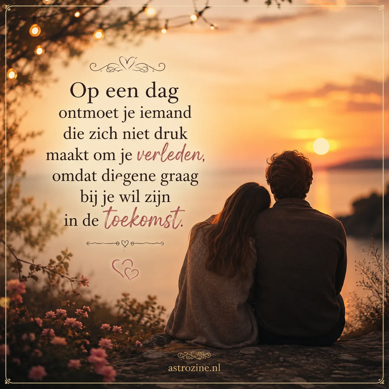 quote iemand die zich niet druk maakt om je verleden
