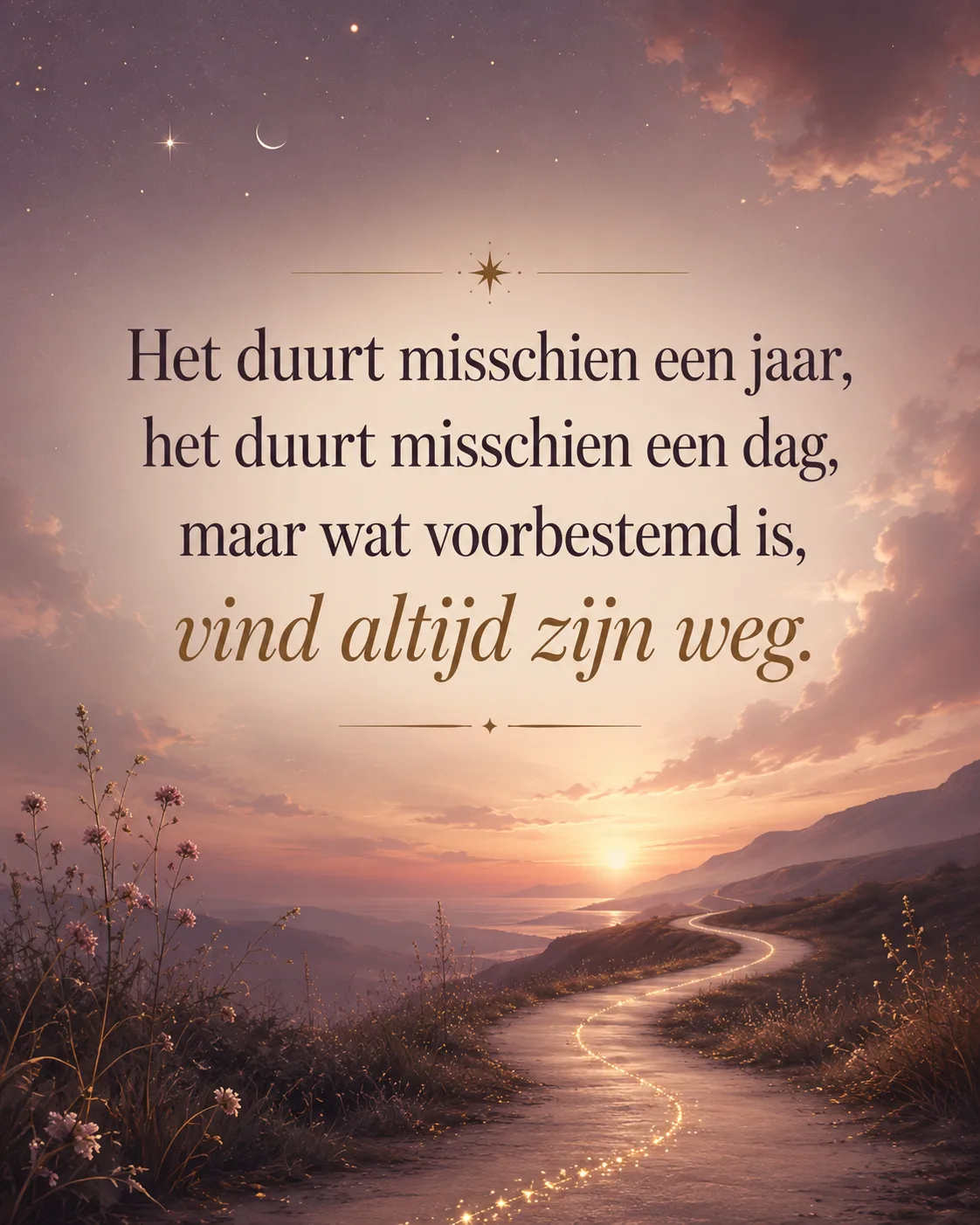 quote wat voorbestemd is